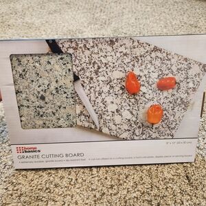 Home Basics Speckled Granite Cutting Board 8"x12"
